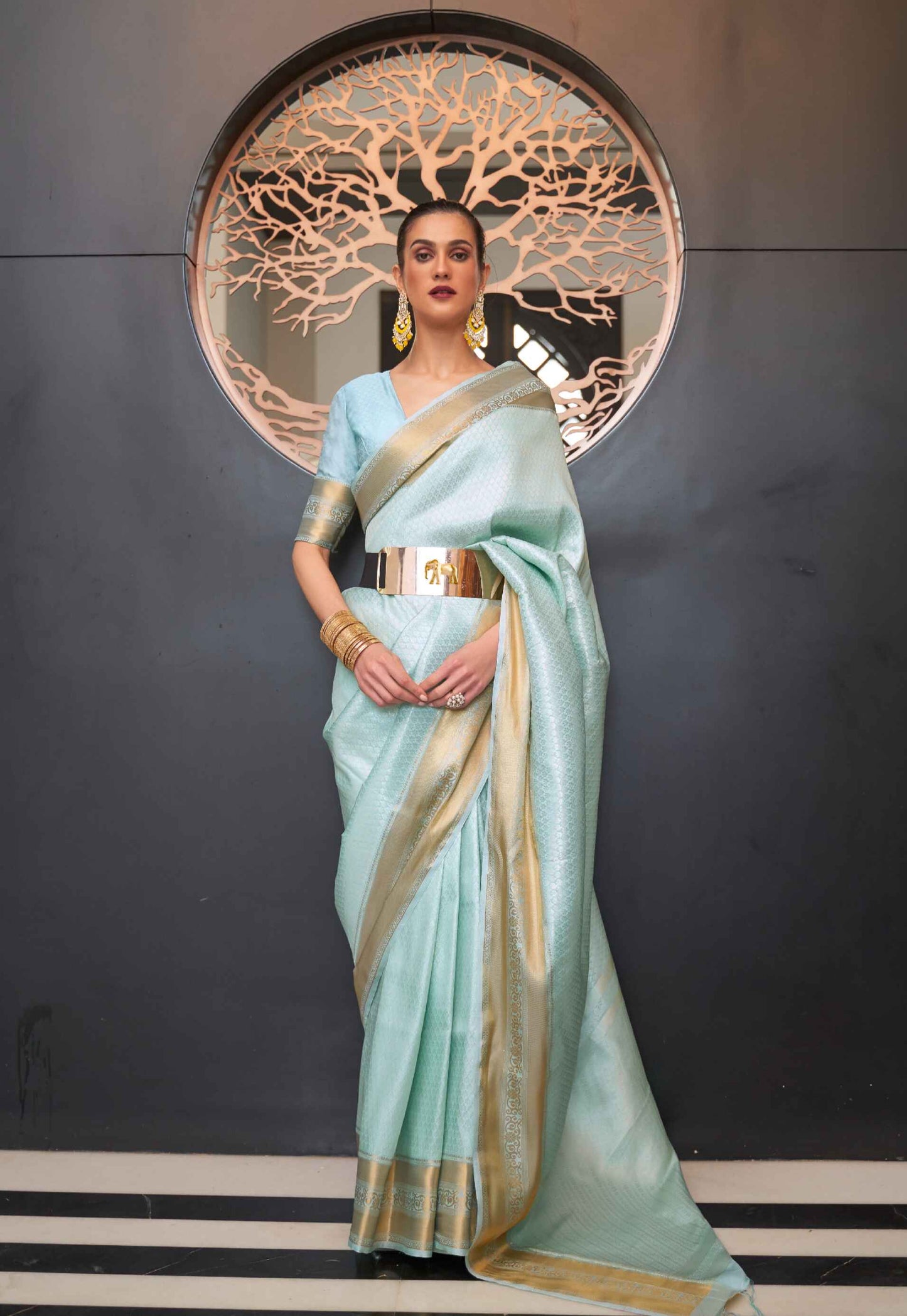 Pure Banarasi Tissue Silk Sarees