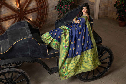 Banarasi Printed Weaving Silk Saree
