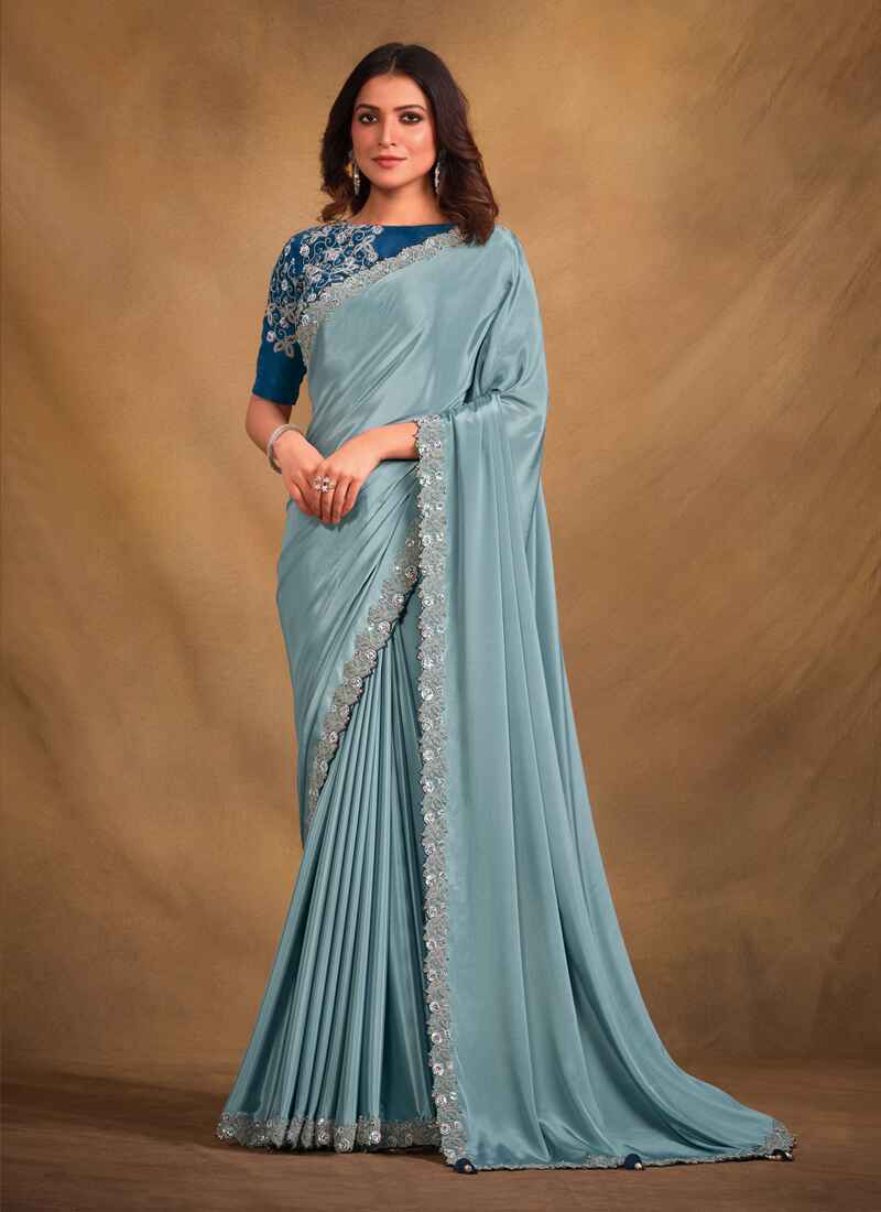 Designer Silk Georgette Sarees